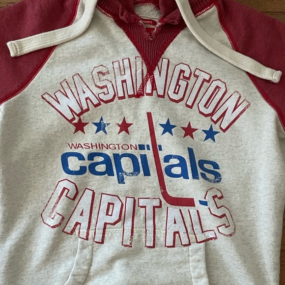 Mitchell & Ness VTG NHL Hockey SS Hoodie Washington Capitals | Size Medium - Picture 2 of 8